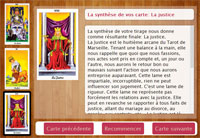 Tarot de l'amour à trois carte